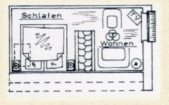 Landjaegerhaus Am Suedstrand - Wohnung 1 + 3 Wyk auf Föhr Eksteriør billede