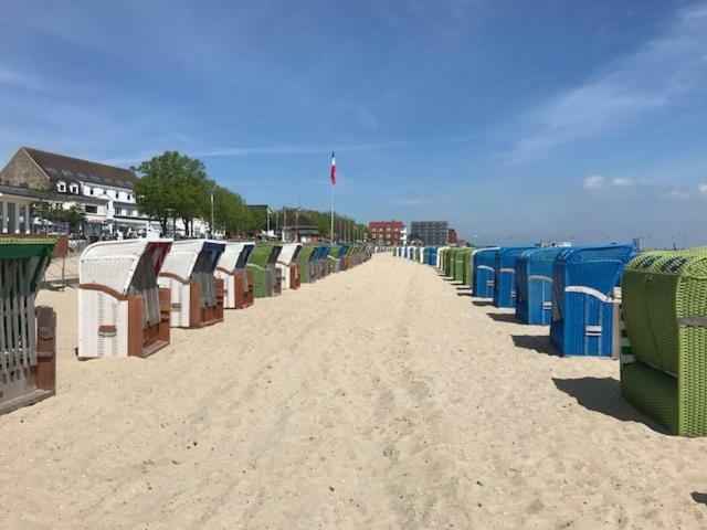 Landjaegerhaus Am Suedstrand - Wohnung 1 + 3 Wyk auf Föhr Eksteriør billede
